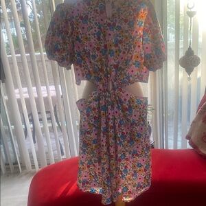 Floral Puff Sleeve Dress